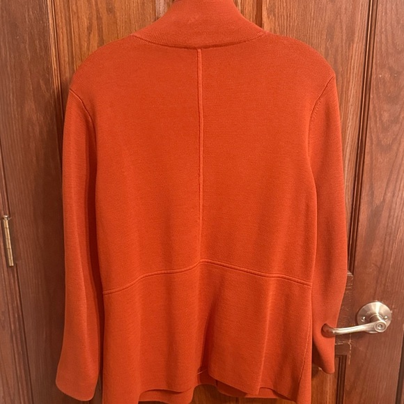 Talbots Burnt Orange Women's Jacket - Picture 2 of 3